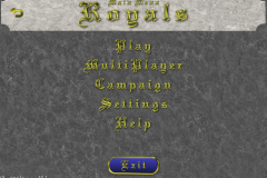 Royals Main Menu