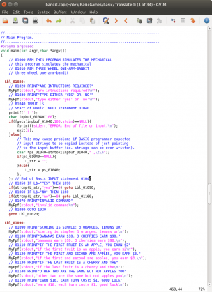 Basic to C Translator (b2c) | NonAligned Games