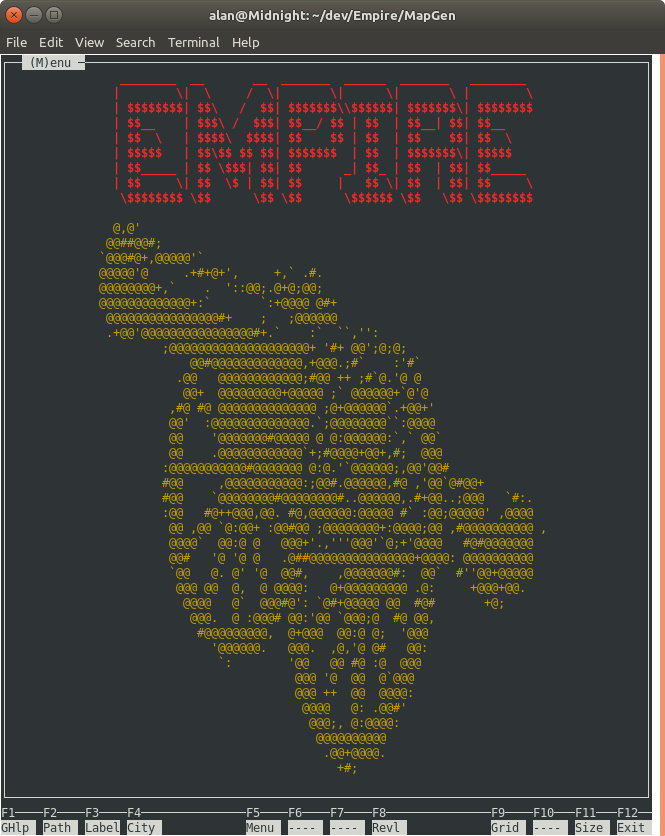 NCurses Empire